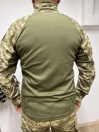 Тактична кофта сорочка убакс ubacs чоловіча армійська бойова військова для ЗСУ розмір 4XL 64-66 колір піксель - зображення 3