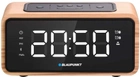Радіоприймач Blaupunkt Bluetooth Radio Alarm Clock light wood (CR65BT) - зображення 1