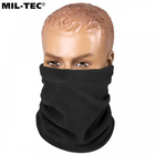 Флісовий горловий шарф Mil-Tec® Black - зображення 4
