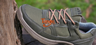Кросівки чоловічі хакі зелені літні сітка тактичні дуже зручні 45р Код: 3219 - зображення 8