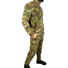 Тактичний флісовий костюм розмір 56/58 мультикам - зображення 10
