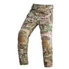 Тактичний військовий костюм Ріп-Стоп HAN WILD G3 Multicam Куртка флісова Rip-Stop, Убакс та Штани із захистом колін XL Мультикам HWMRF0026800-2 - зображення 6