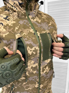Костюм армійський тактичний Soft Shell Гірка Пиксель Elite XXL - зображення 2