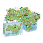 Пазл Мапа України 100 елем Додо (300267) (201443)