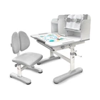 Парта со стулом Evo-kids Panda grey (BD-28 G)