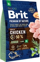 Сухий корм для цуценят Brit Premium Junior XL