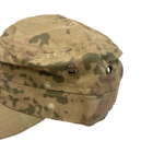 Кепка летняя тактическая военная, регулируемая на липучке для армии и зсу Бежевая мультикам - изображение 2