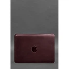 Кожаный чехол для MacBook 13 дюйм Бордовый Crazy Horse 4043230