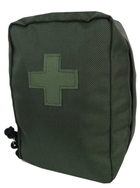 Армійська аптечка, військова сумка для медикаментів 3L Ukr Military Нацгвардія України, хакі - зображення 7