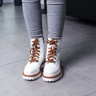 Ботинки женские Fashion Chrisley 3467 36 размер 23,5 см Белый 4260756