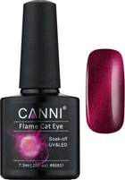 Гель-лак для нігтів "Вогняне котяче око" Canni Flame Cat Eye Gel Polish A23 (7.3 мл)
