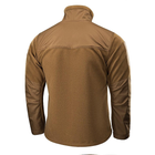 Тактическая M-Tac куртка Alpha Microfleece Gen.II Coyote Brown, военная флисовая кофта койот, флиска для ВСУ M - изображение 5