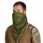 Снайперський Маскувальний шарф-сітка Mil-Tec® Olive - зображення 1