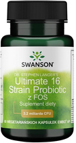 Пробіотик Swanson Dr. Stephen Langer's Ultimate 16 Strain Probiotic with FOS 60 капсул (SWA051) - зображення 1