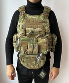 Плитоноска WAS Warrior QRC DFP MK1 MultiCam (швидке скидання)! (W-EO-QRC-DFP-MK1) - зображення 1