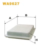 Фільтр повітря WIX FILTERS 160/1 = WA9627 WIX Filters (WA9627)