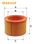 Фільтр повітря WIX FILTERS 247 = WA6429 WIX Filters (WA6429)