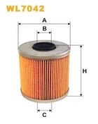 Фильтр масляный BMW Serie 3 (E30), Serie 3 (E36), Serie 5 (E34) Wix Filters (WL7042) WIX Filters (WL7042)