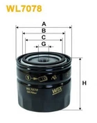Фильтр масляный Allis-Chalmers, Case, Dodge, Faun, Ford, J.C.B., Linde, New Holland, Oren Wix Filters (WL7078) WIX Filters (WL7078)