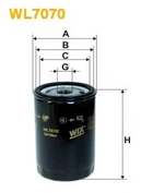 Фильтр масляный ABG, Agria, Atlas, Atlas Copco, Benford, Bobcat, Bomag, Deutz, F.U.T. S Wix Filters (WL7070) WIX Filters (WL7070)