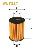 Фильтр масляный Mercedes A (W168), Vaneo (W414) Wix Filters (WL7227) WIX Filters (WL7227)