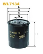 Фильтр масла WIX FILTERS 575=WL7134 WIX Filters (WL7134)