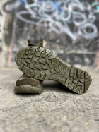 Берці тактичні чоловічі Light Boots 41 (27 см) Весна/Літо шкіра та кордура черевики легкі (Олива-Піксель) - зображення 4