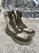 Берці тактичні чоловічі Light Boots 41 (27 см) Весна/Літо шкіра та кордура черевики легкі (Олива-Піксель) - зображення 5
