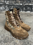 Берцы тактические мужские Light Boots 41 (27см) Весна/Лето кожа и кордура легкие ботинки (Койот-Пиксель) - изображение 5