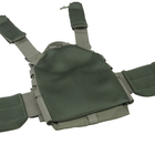 Плитоноска бронежилет с подсумками и быстросъемной сумкой напашник тактический жилет Олива WOS-0009O - изображение 8