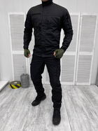Тактичний костюм Ріпстоп армійський Black L - зображення 1