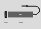 Док-станція Silicon Power SU20 7in1 HDMI USB-C PD 60W (SPU3C07DOCSU200G) - зображення 4