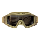 Защитные тактические очки-маска Daisy со сменными стеклами Coyote - изображение 3