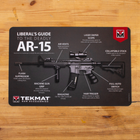 Коврик TekMat Liberal's Guide AR15 для чистки оружия 2000000117478 - изображение 3
