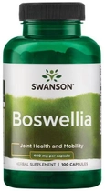 Екстракт босвеллії Swanson Boswellia 400 мг 100 капсул (SW988) - зображення 1