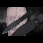 Нож метательный BLACK DART тяжелый Правильная балансировка - изображение 2
