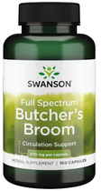 Suplement diety Swanson Butcher'S Broom 470 mg 100 kapsułek (SW415) - obraz 1