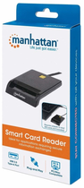 кардридер Manhattan Smart Card N USB 2.0 Black (102049) - зображення 5