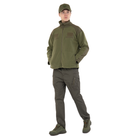 Куртка тактическая флисовая Zelart Tactical Scout Heroe 6003 размер 3XL (54-56) Olive - изображение 8