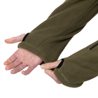 Куртка тактическая флисовая Zelart Tactical Scout Heroe 6004 размер 3XL (54-56) Olive - изображение 4