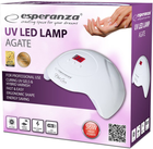 Лампа для нігтів Esperanza UV LED Agate 36W (EBN010) - зображення 4