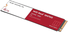 Dysk SSD Western Digital Red SN700 4TB M.2 NVMe PCIe 3.0 3D NAND (TLC) (WDS400T1R0C) - obraz 3