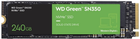 Dysk SSD Western Digital Green SN350 240 GB M.2 NVMe PCIe 3.0 TLC (WDS240G2G0C)