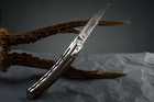 Нож карманный Claude Dozorme, Le Thiers RLT, дамаск, ручка из светлого рога (5.90.320.63D) - изображение 8
