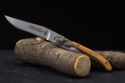 Нож карманный Claude Dozorme, Laguiole Liner Lock, ручка из оливкового дерева (1.60.142.89) - изображение 2