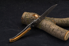 Ніж кишеньковий Claude Dozorme, Laguiole Liner Lock, ручка з оливкового дерева (1.60.142.89) - зображення 6