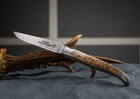 Нож карманный Claude Dozorme, Laguiole, дамаск, ручка из березы (1.60.140.66MID) - изображение 11