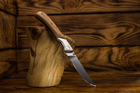 Охотничий складной нож Claude Dozorme, EOK Mister Blade, ручка из оливкового дерева (1.15.140.89) - изображение 4