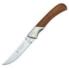 Охотничий складной нож Claude Dozorme, EOK Mister Blade, ручка из оливкового дерева (1.15.140.89) - изображение 7