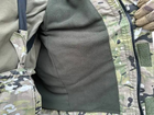 Мужской тактический костюм рип-стоп на флисе ВСУ Мультикам 20222170 9979 52 размер хаки TR_9979 - изображение 9